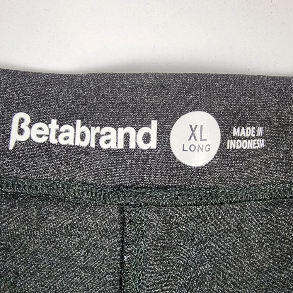 Betabrand Pants Womens XL Long Charcoal Gray Dress Yoga Bootcut Flare (34x32) - Picture 5 of 10